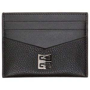 Givenchy Calf Leather 2x3 CC Card Holder NWT